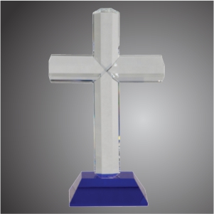 Clear Cross Crystal