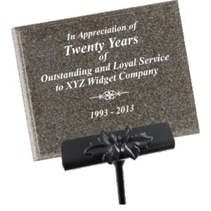 Chocolate AcrylaStone Plaque