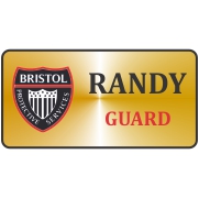 3x1-1/2 Metal Name Tag