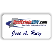 3x1-1/2 Plastic Name Tag